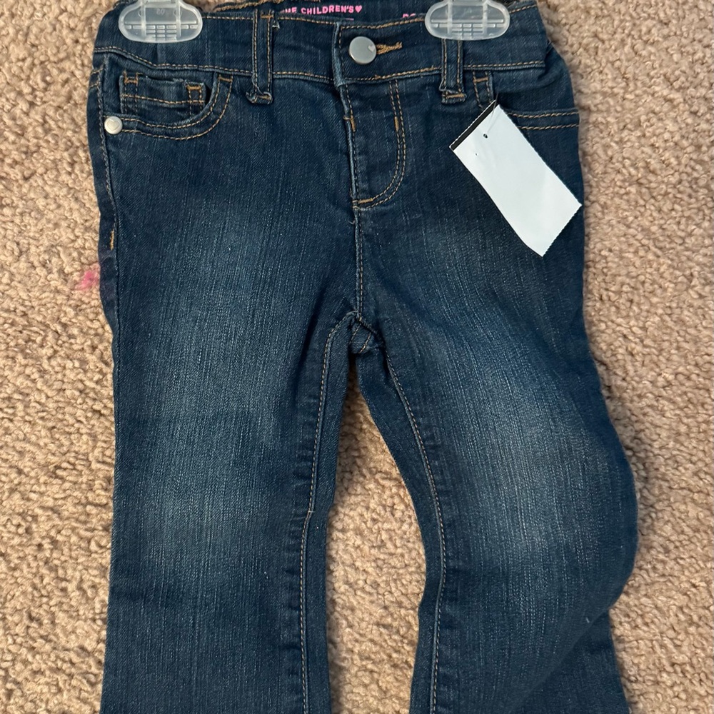The Children's Place Blue Denim Jeans Straight-Leg